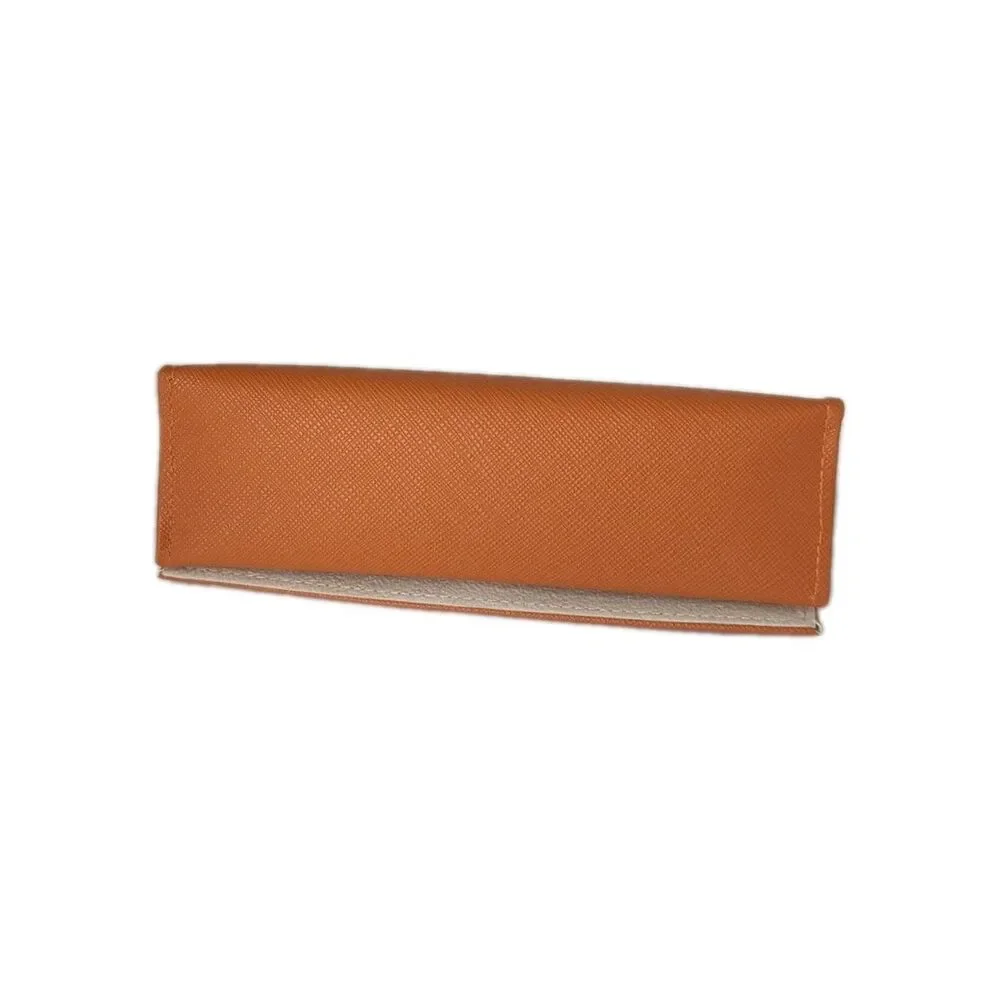Tory Burch Authentic Eyewear Eyeglasses Sunglasses Case Logo Orange